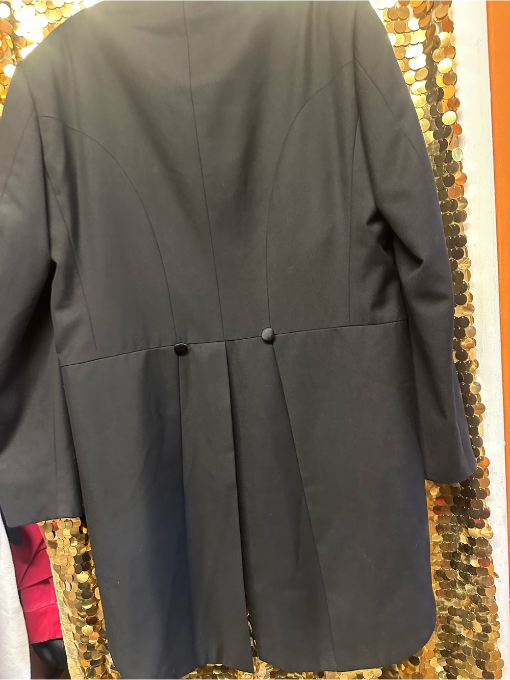 Men's Black Tailored Tuxedo Jacket - Classic Formal Blazer
